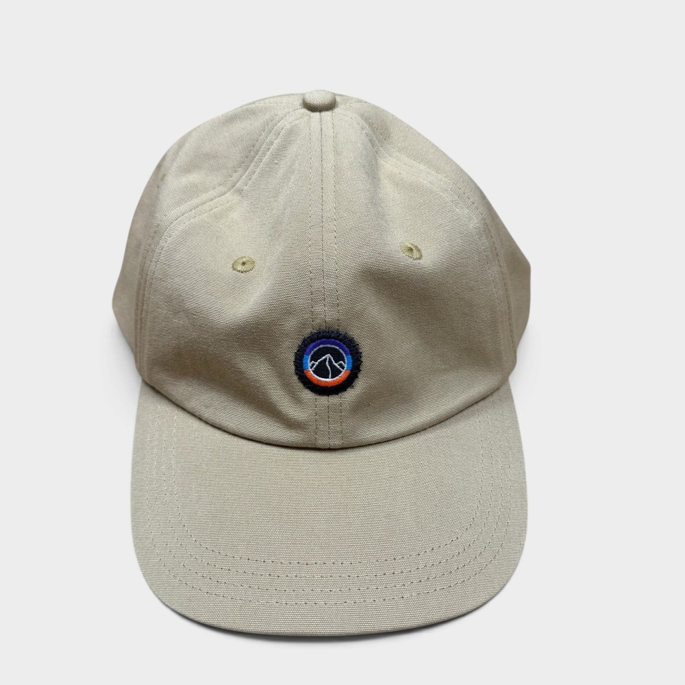 Patagonia Fitz Roy Icon Trad Cap Khaki Tan Organic Cotton Adjustable Hat Netplus